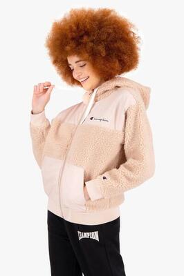 Felpa donna champion full zip patchwork--ps