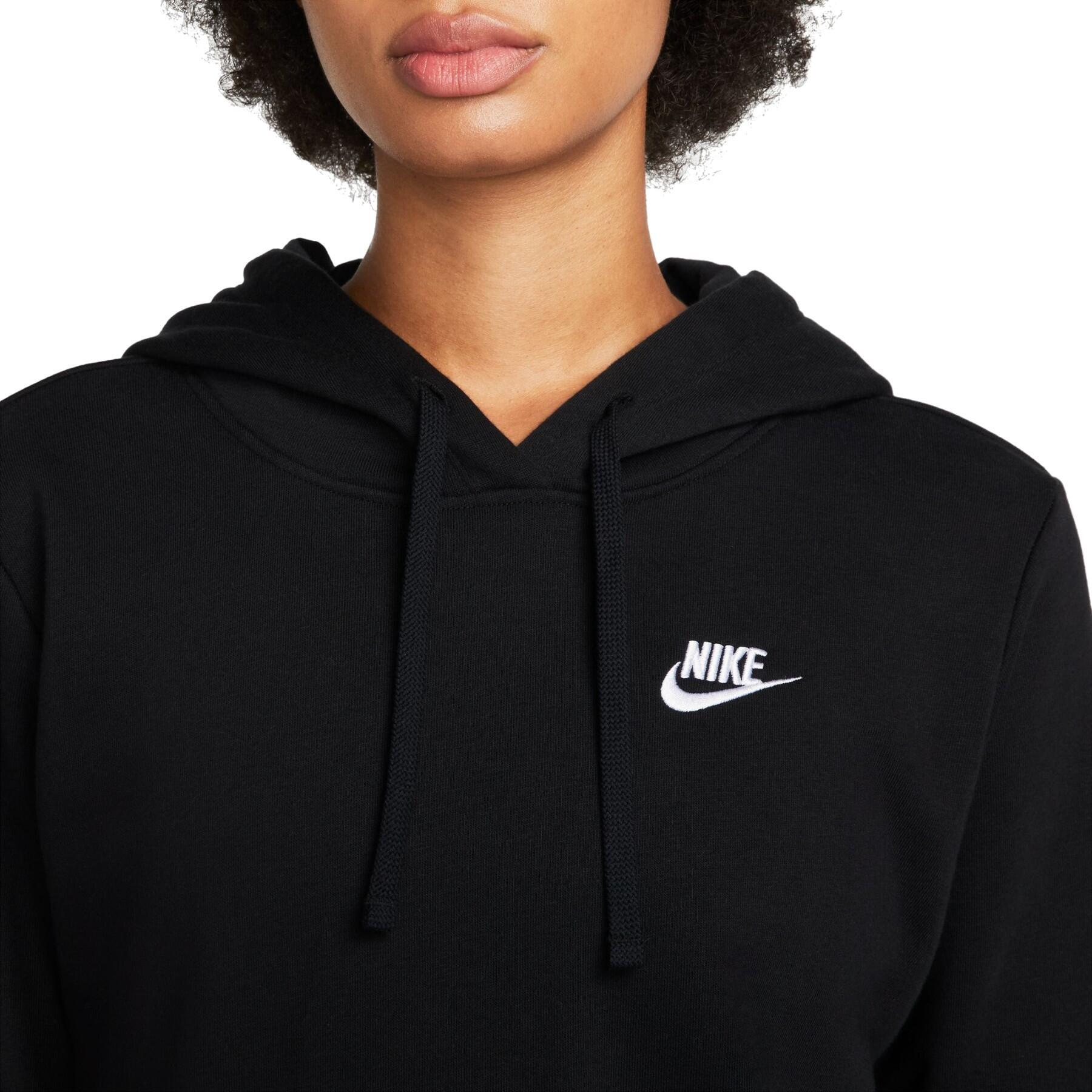 Hoodie Club Fleece  Zwart - DQ5793-010 4/5