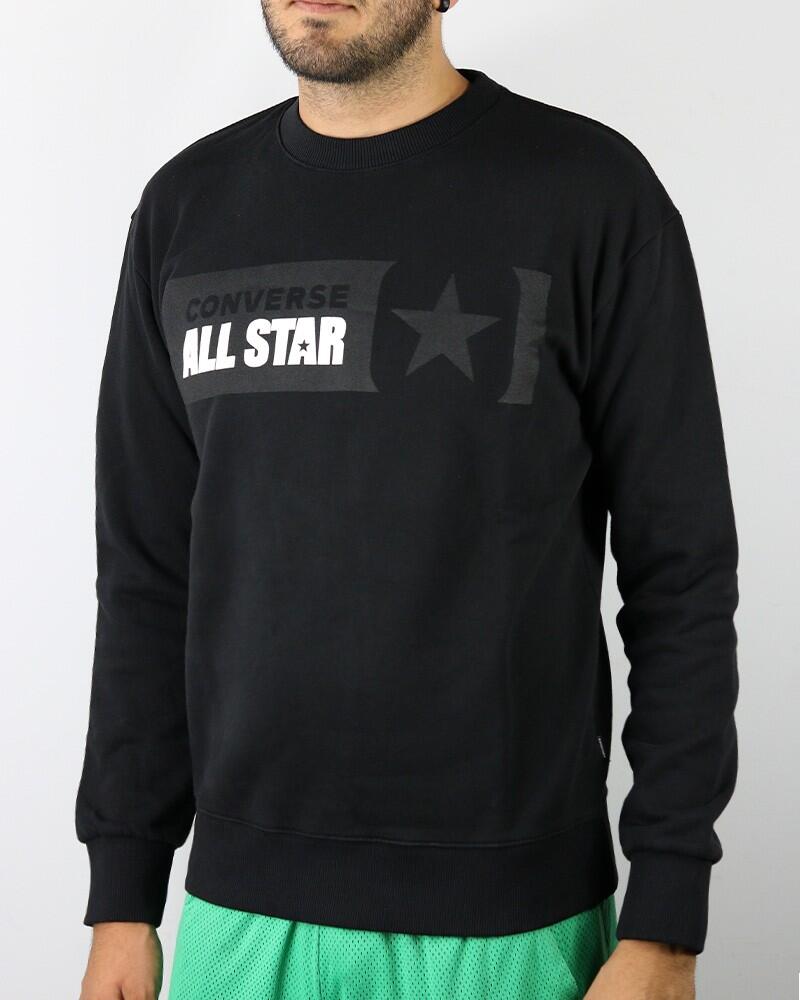 Felpa uomo converse fleece rivalry - 10021319-a01 2/7