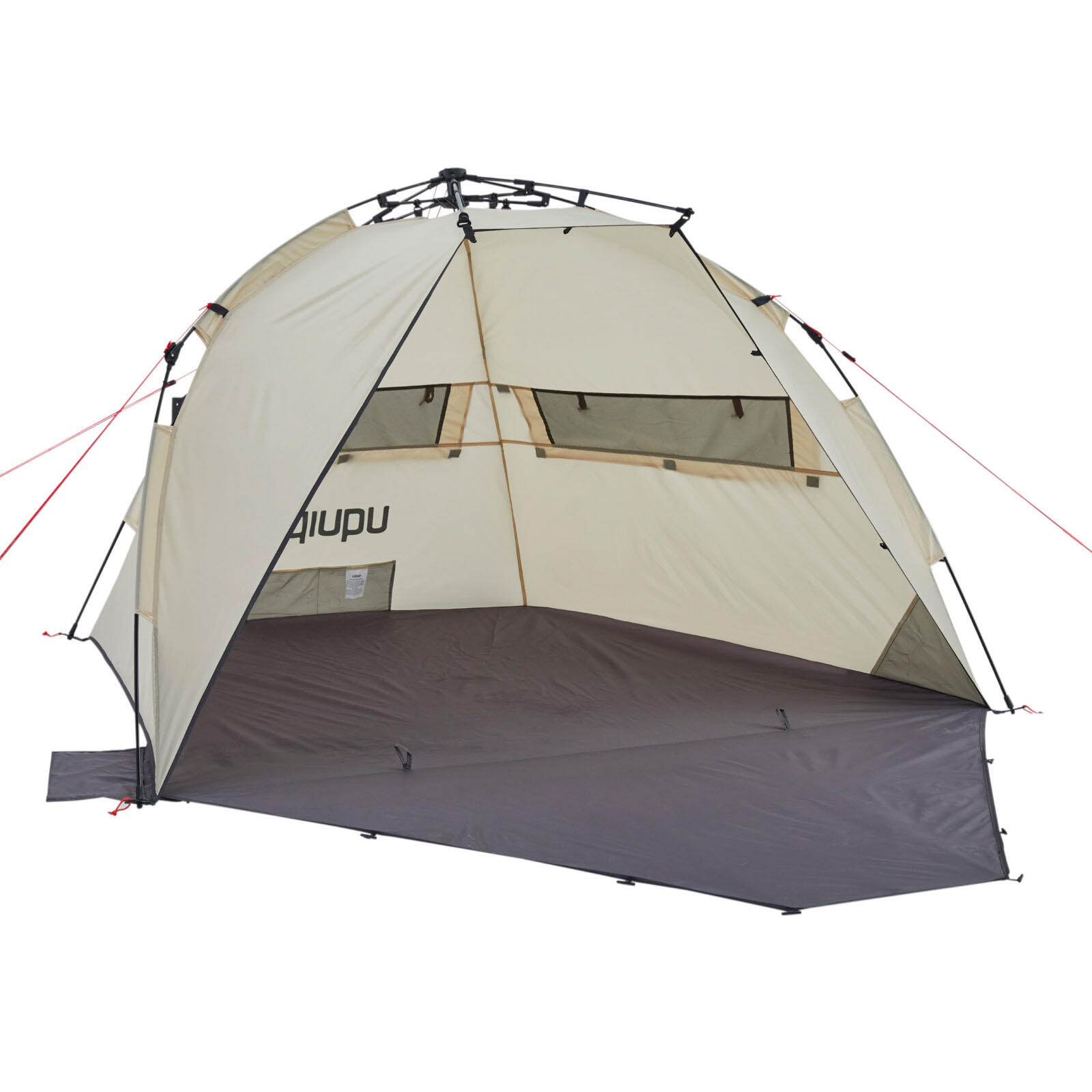 Uquip - Tente De Plage Automatique Speedy Voyage Xl Vent Soleil Protection Uv50 - Abris - Beige - Taille Unique - Decathlon