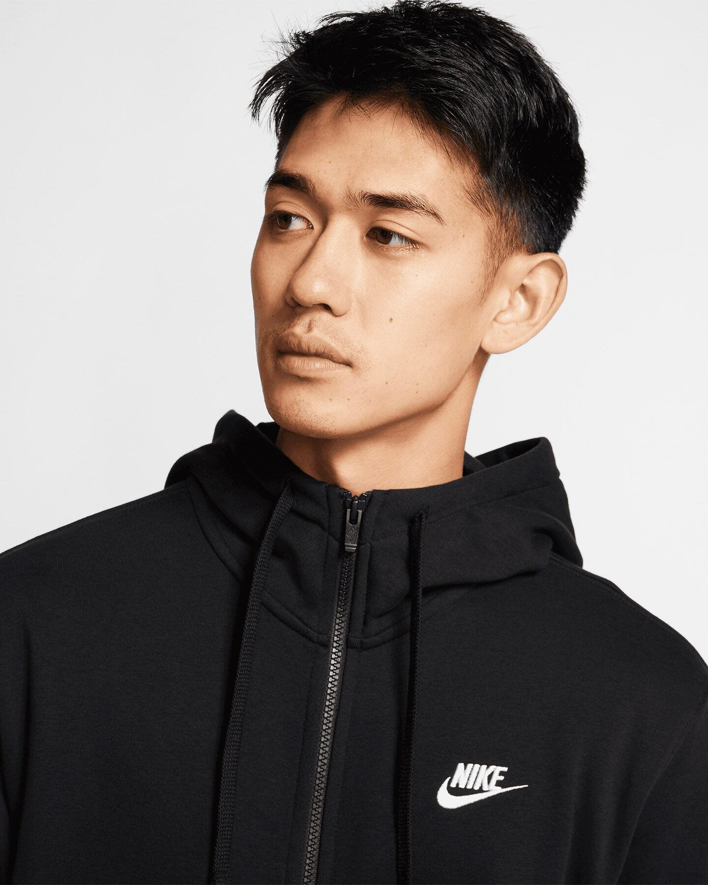 Chaquetas para Hombre Nike Hoodie  Negro 3/5
