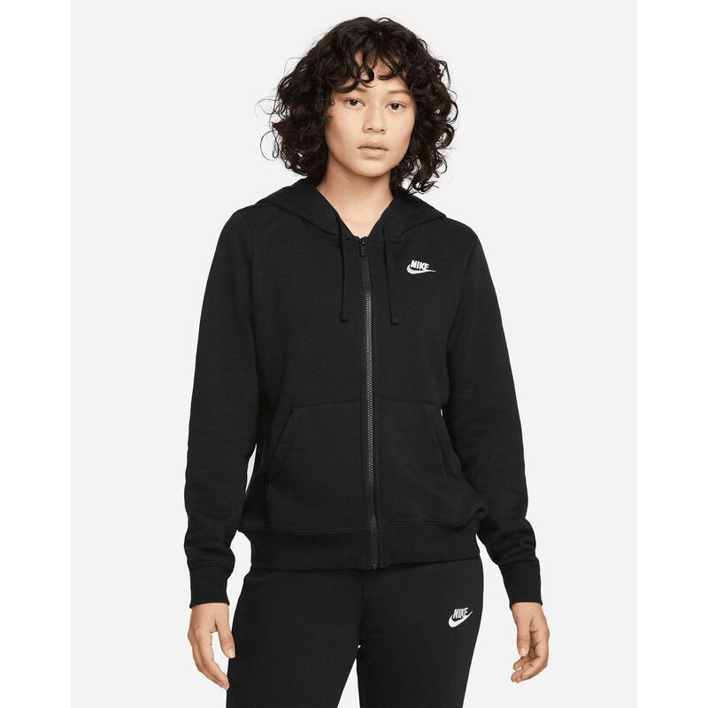 FELPA DONNA NIKE CLUB - NERO