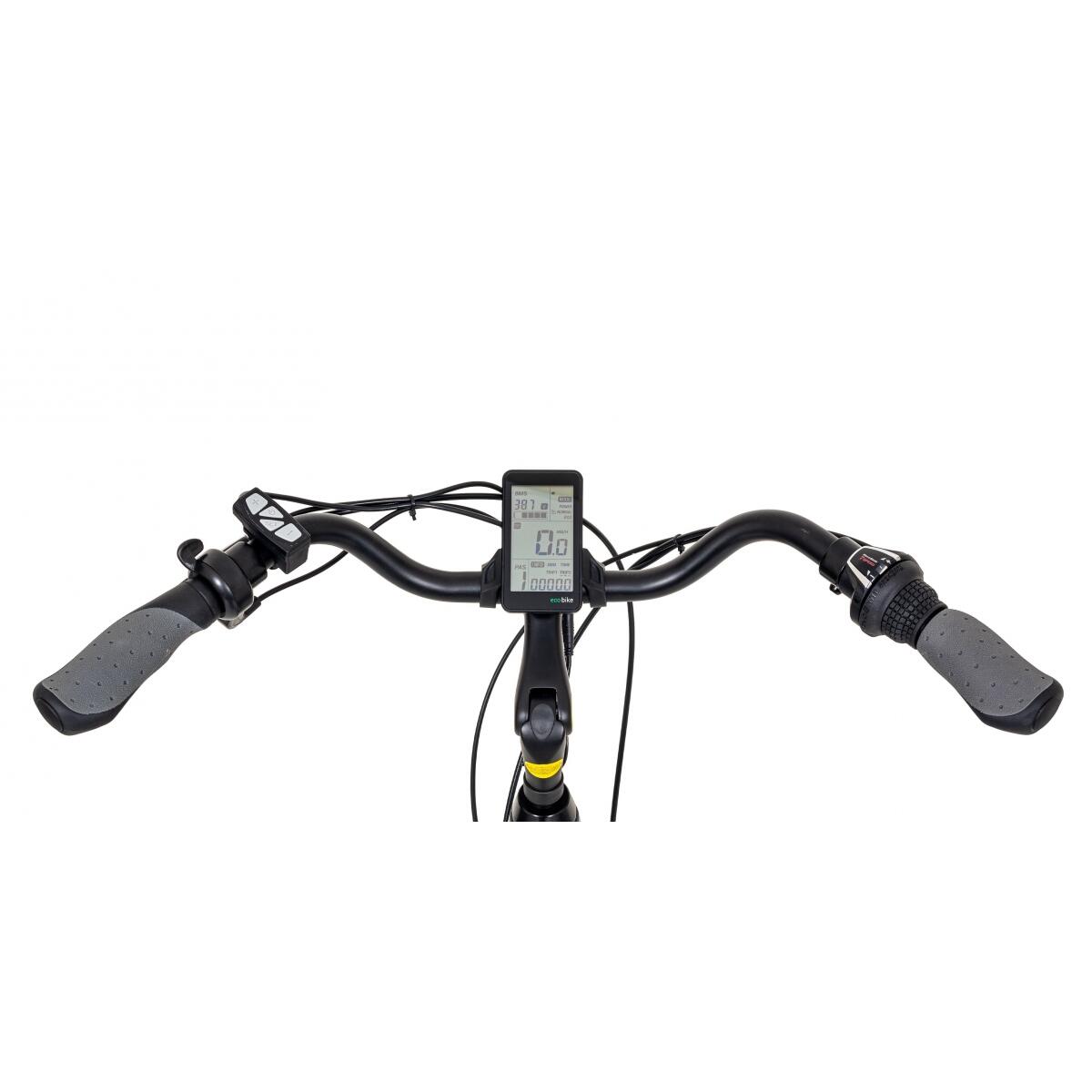 Ecobike rower elektryczny Traffic D 28" 17 white z baterią 17,5 Ah 5/7