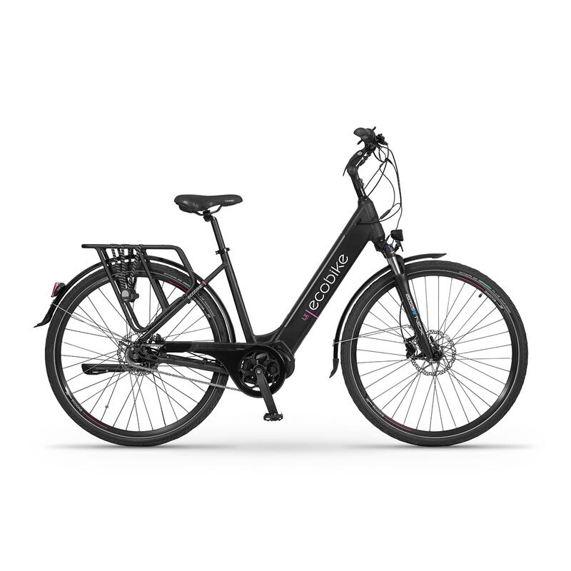 Bicicleta eléctrica Ecobike LX 19 Black 14Ah