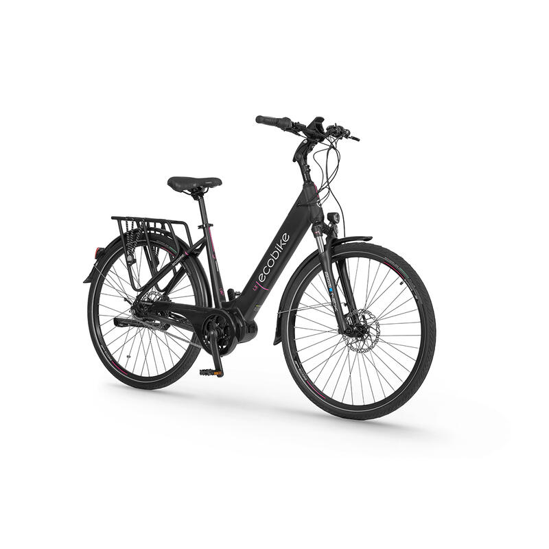 Bicicleta eléctrica Ecobike LX 19 Black 14Ah