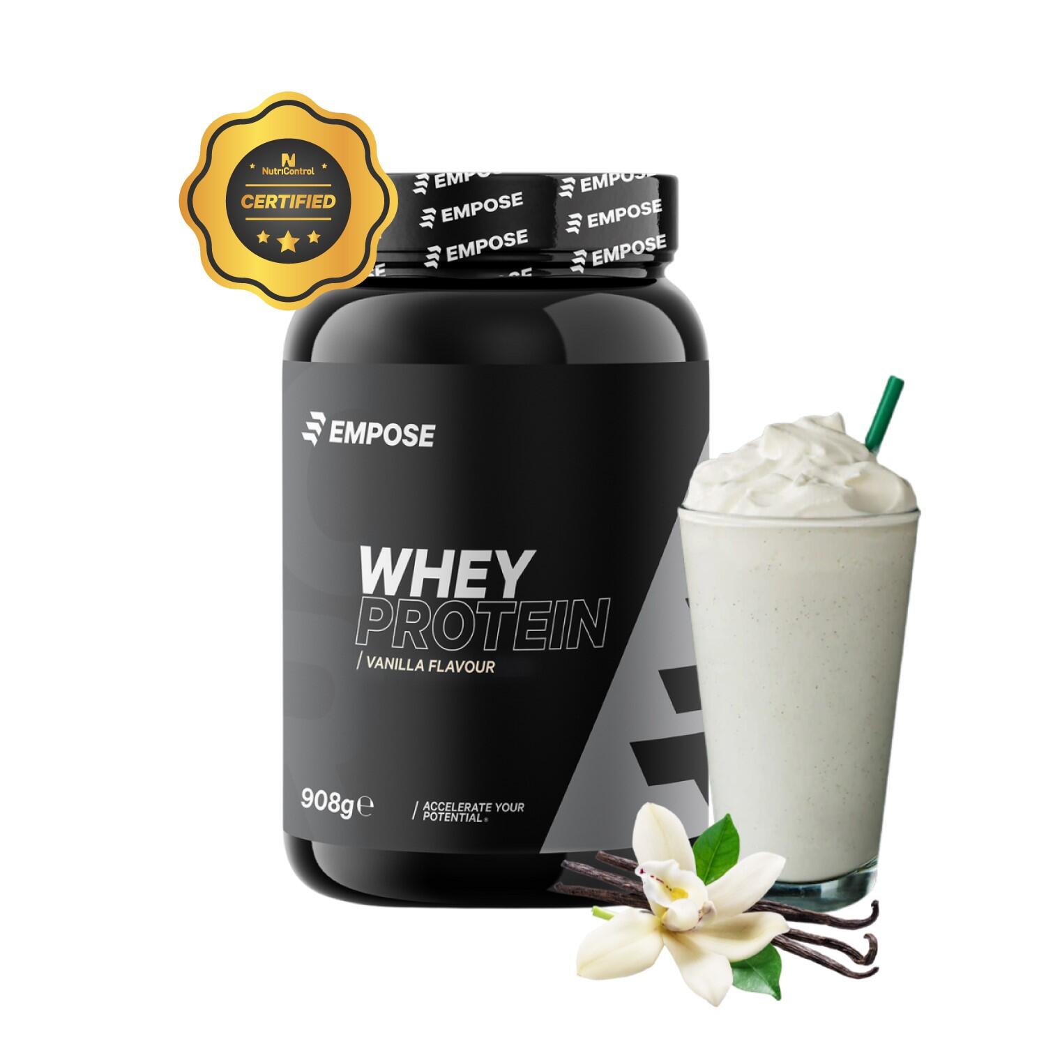 EMPOSE Whey Protein - Eiwit Poeder - Vanille - 908 g