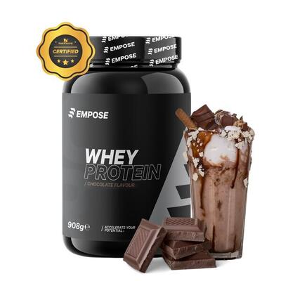 Whey protein - eiwit poeder - chocolade - 908 gram