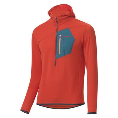 Technisch shirt met lange mouwen m hz hoody aero - oranje