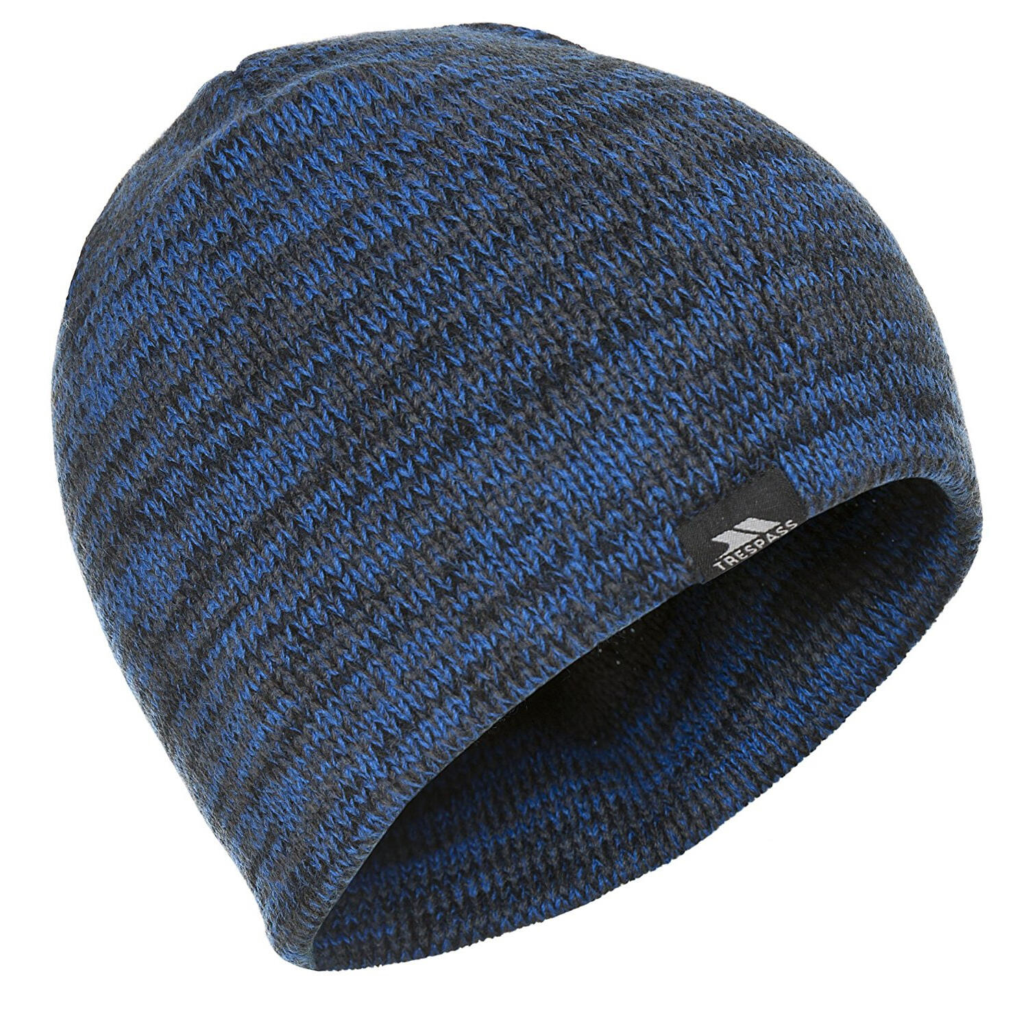 TRESPASS Mens Aneth Beanie Hat (Blue Marl)
