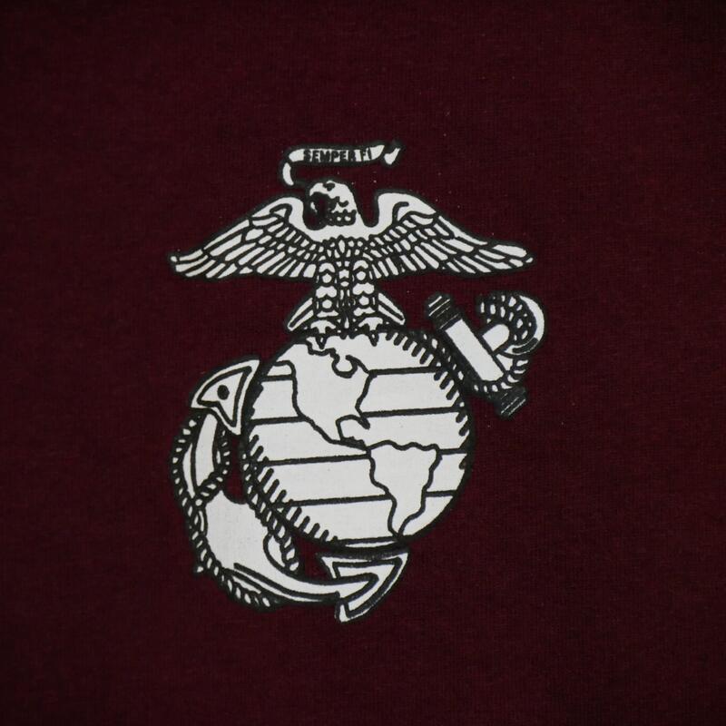 Reconditionné - T-shirt Champion Semper Fi US Marine Corps - État Excellent