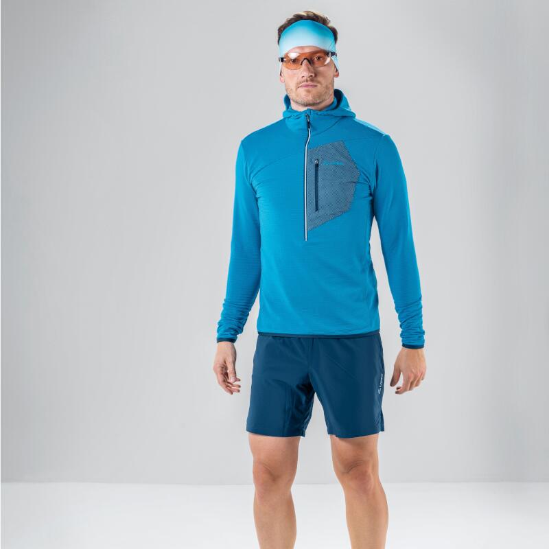 Chemise technique  à manches longues pour hommes M Mid Jacket Blue Lake - Bleu 5/5