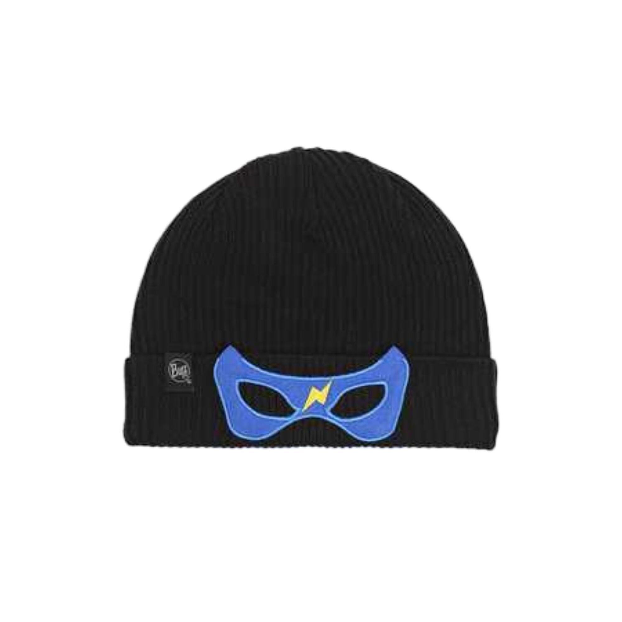 Buff - Bonnet D'Hiver Pour Enfant Buff Funn Funn Hero Deep - Bonnet - Noir - Taille Unique - Decathlon