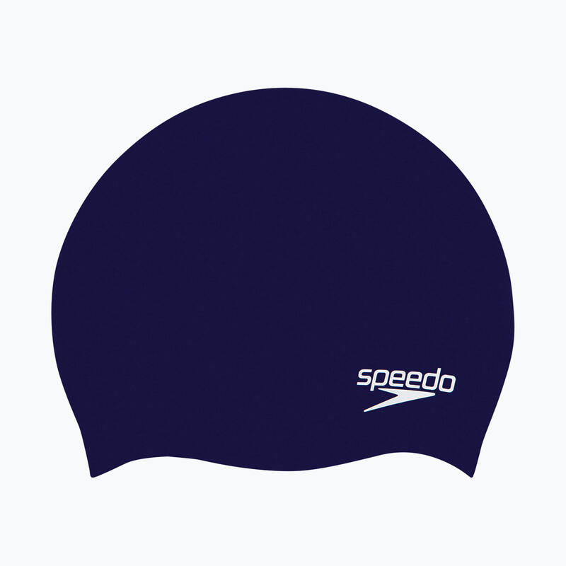 Speedo kinderbadmuts van effen gegoten siliconen junior