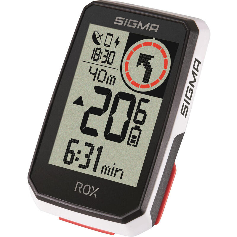 Licznik rowerowy Sigma Rox 2.0 White New GPS