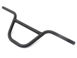 Guidon BMX aluminium KHE Prism noir (code barre)