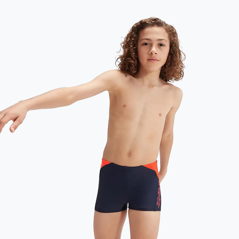 Bokserki kąpielowe dziecięce Speedo Hyper Boom Logo Splice
