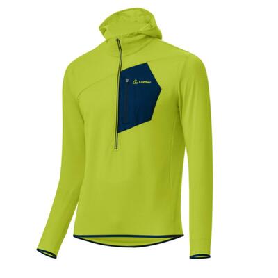 Maglia tecnica a maniche lunghe da uomo M HZ Hoody Aero - Verde Chiaro.
