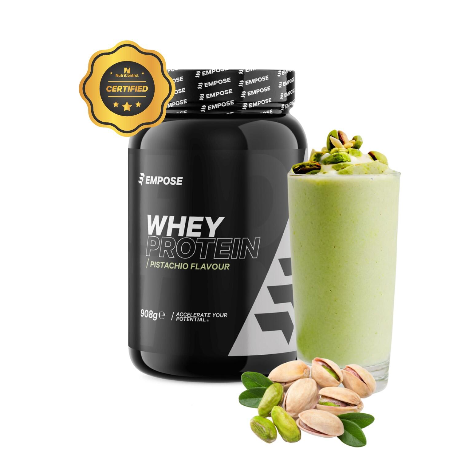 EMPOSE Whey Protein - Eiwit Poeder - Pistachio - 908 gram