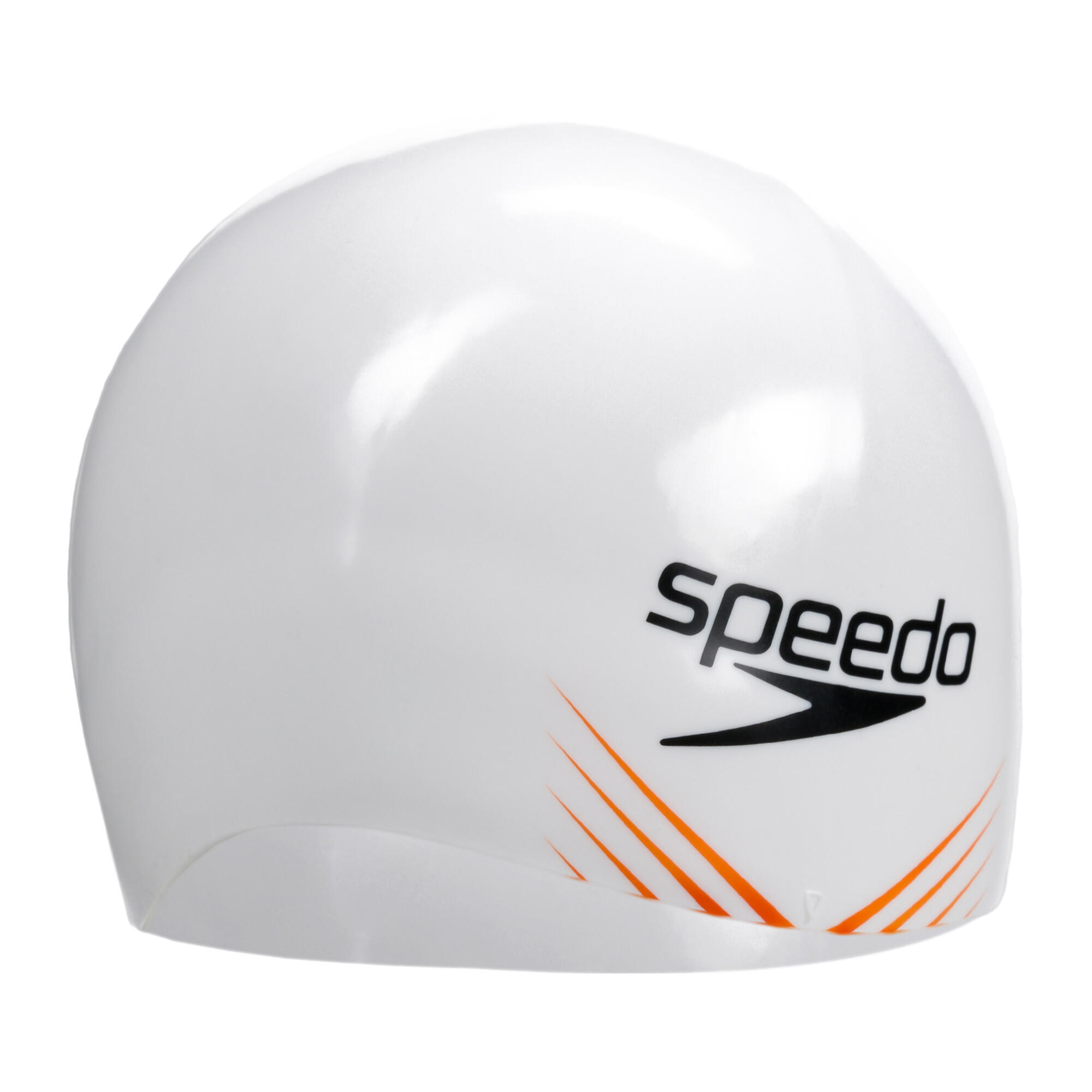 Bonnet De Bain Speedo En Silicone - Taille Unique - Bleu Et Violet (Logo Speedo)