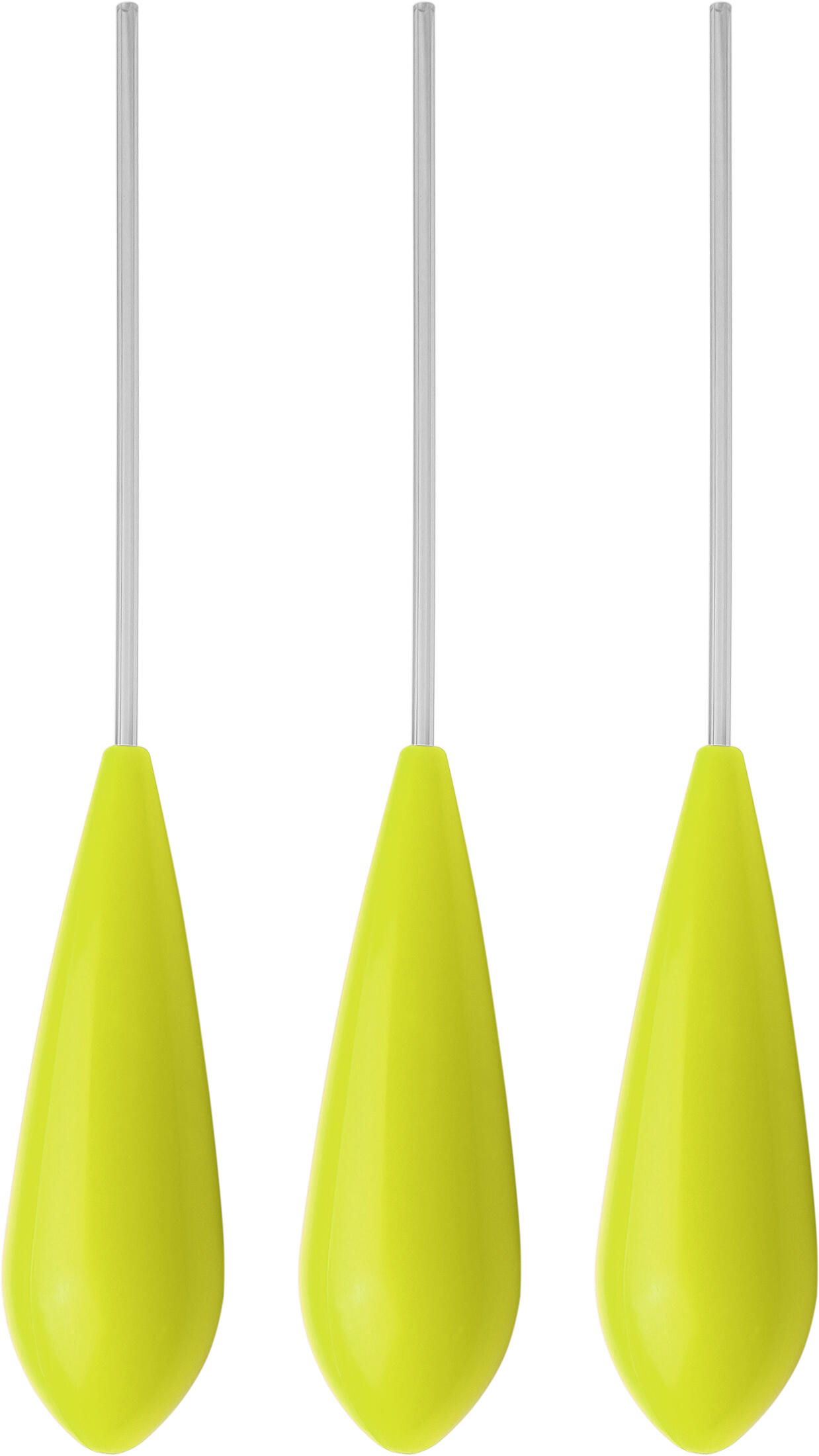 STORFISK FISHING & MORE 3er Set Spirolino Forellenposen in fluoreszierenden Signalfarben, schwimmend