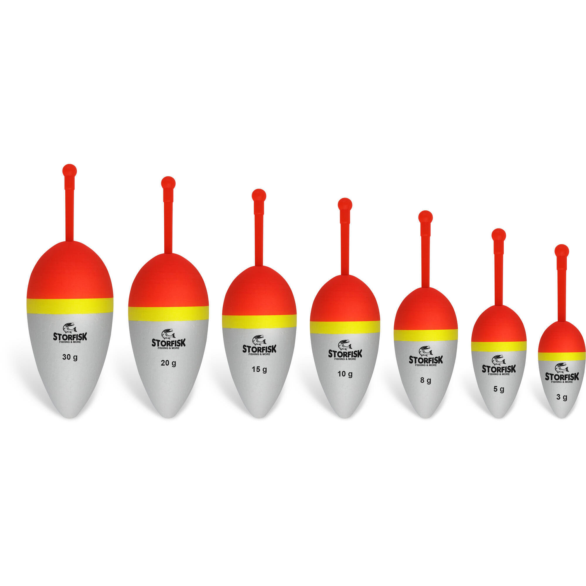 Storfisk Raubfischposen Set - Perfekt Für Hecht & Barsch Angeln