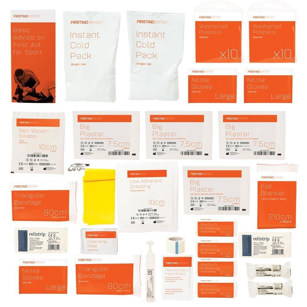 FIRSTAID4SPORTS Firstaid4sport Essential First Aid Refill Pack of Medical Supplies