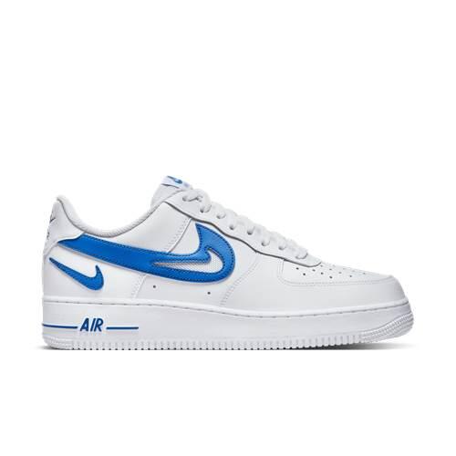 Nike - Chaussures Universel Hommes Nike Air Force 1 07 Fm - Baskets - Blanc|bleu - 45 - Decathlon