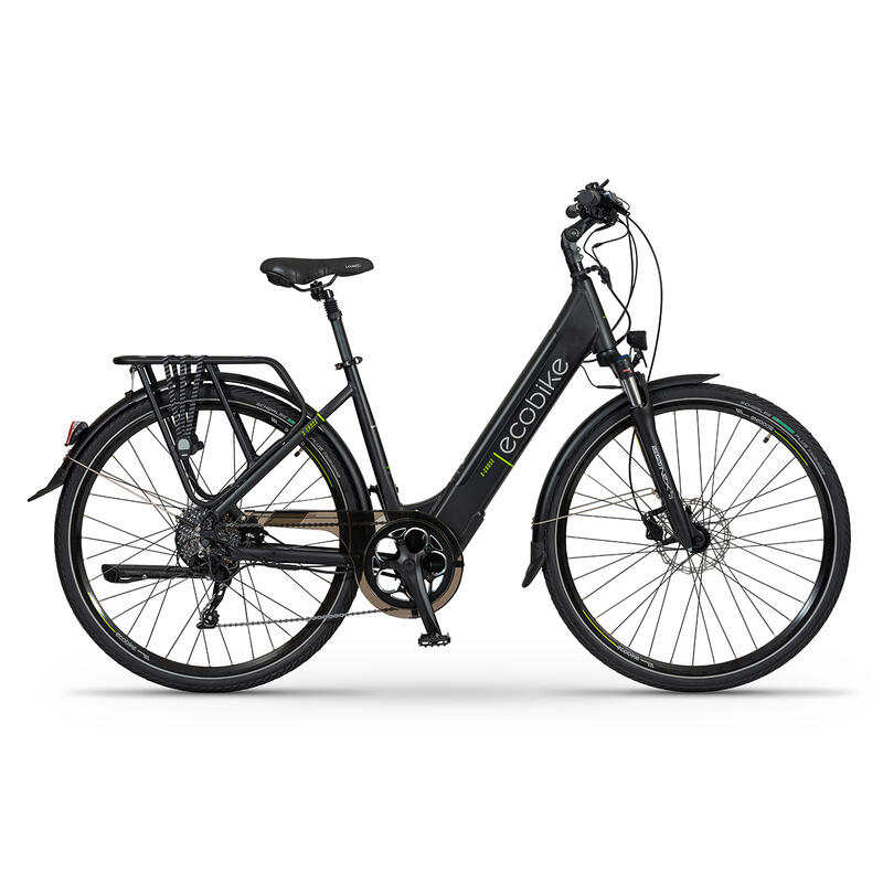 Bicicleta eléctrica Ecobike X-Cross L Black 13Ah