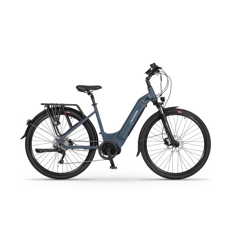 Bicicleta eléctrica Ecobike D1 Trekking Dark Blue