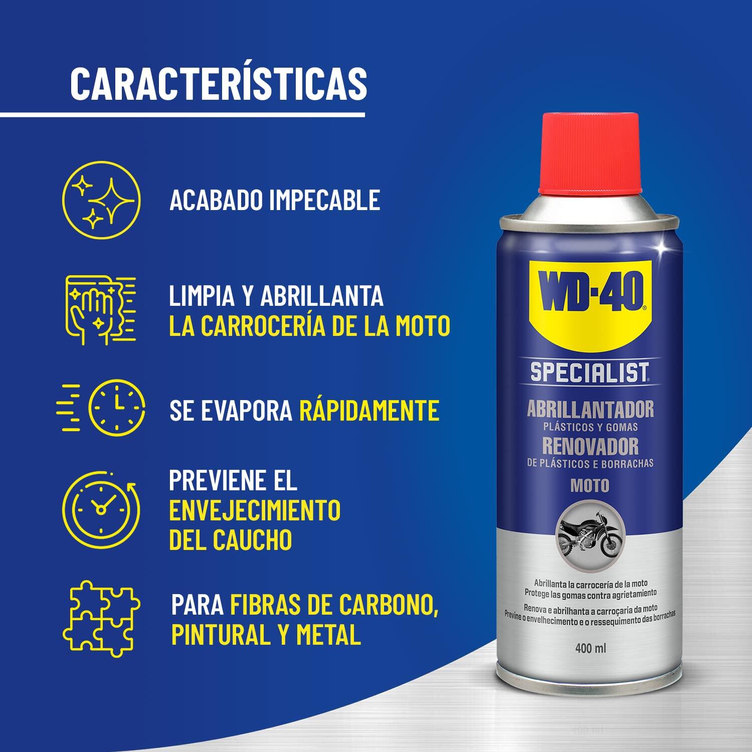 WD-40 Polidor de Silicone para Motociclos - Spray 400ml 2/3