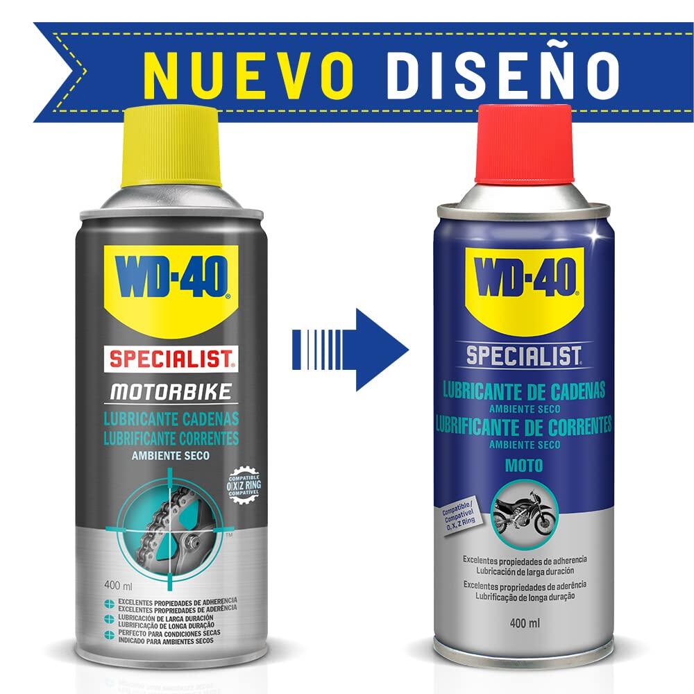Pacote de manutenção de motos Lubrificante de corrente para ambiente seco 2/3