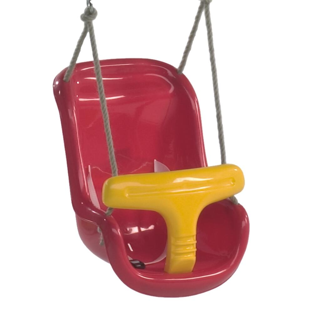 WICKEY Babyzitje rood-geel
