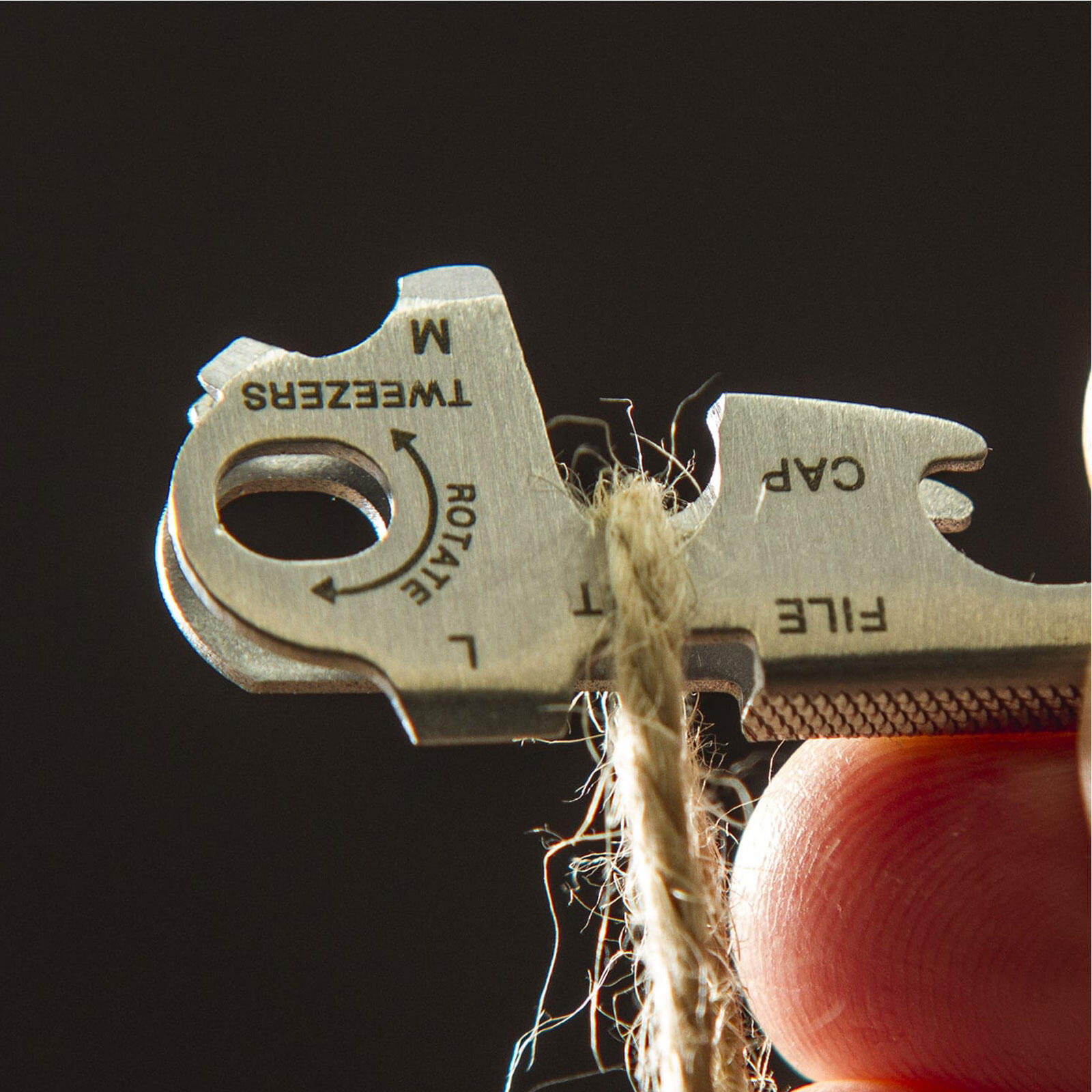 True Utility Twistick - Cavatappi Portachiavi Multifunzione, Design Compatto Per Aprire Bottiglie Ovunque - Foto 9