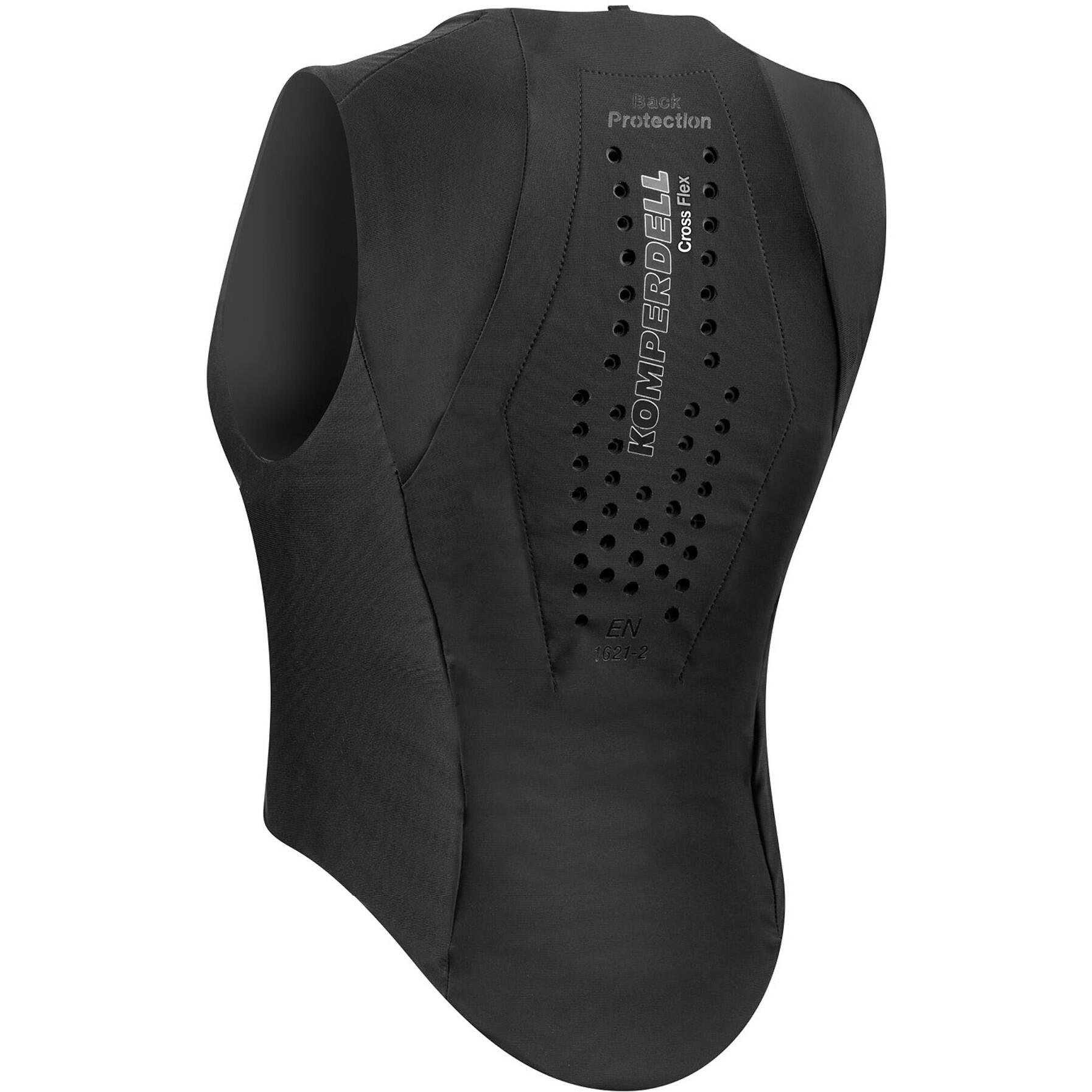 Komperdell Bodyprotector Slim-fit Front Zip Zwart - 2/7