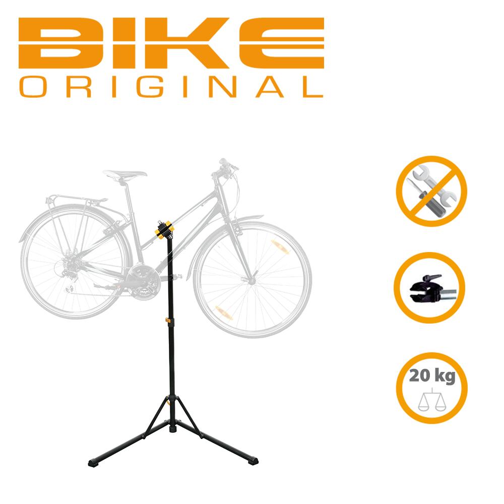 PIED DE MONTAGE-REPARATION VELO PLIABLE H 87 cm 48x66 cm (INCLUS ADAPTATEUR PIED DE MONTAGE-REPARATION VELO PLIABLE H 87 cm 48x66 cm (INCLUS ADAPTATEUR