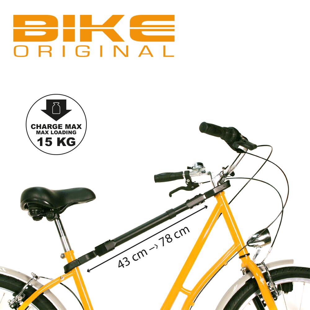 Barre de transport porte velo Adaptateur velo femme velo suspendu BIKE ORIGINAL BIKE ORIGINAL Decathlon