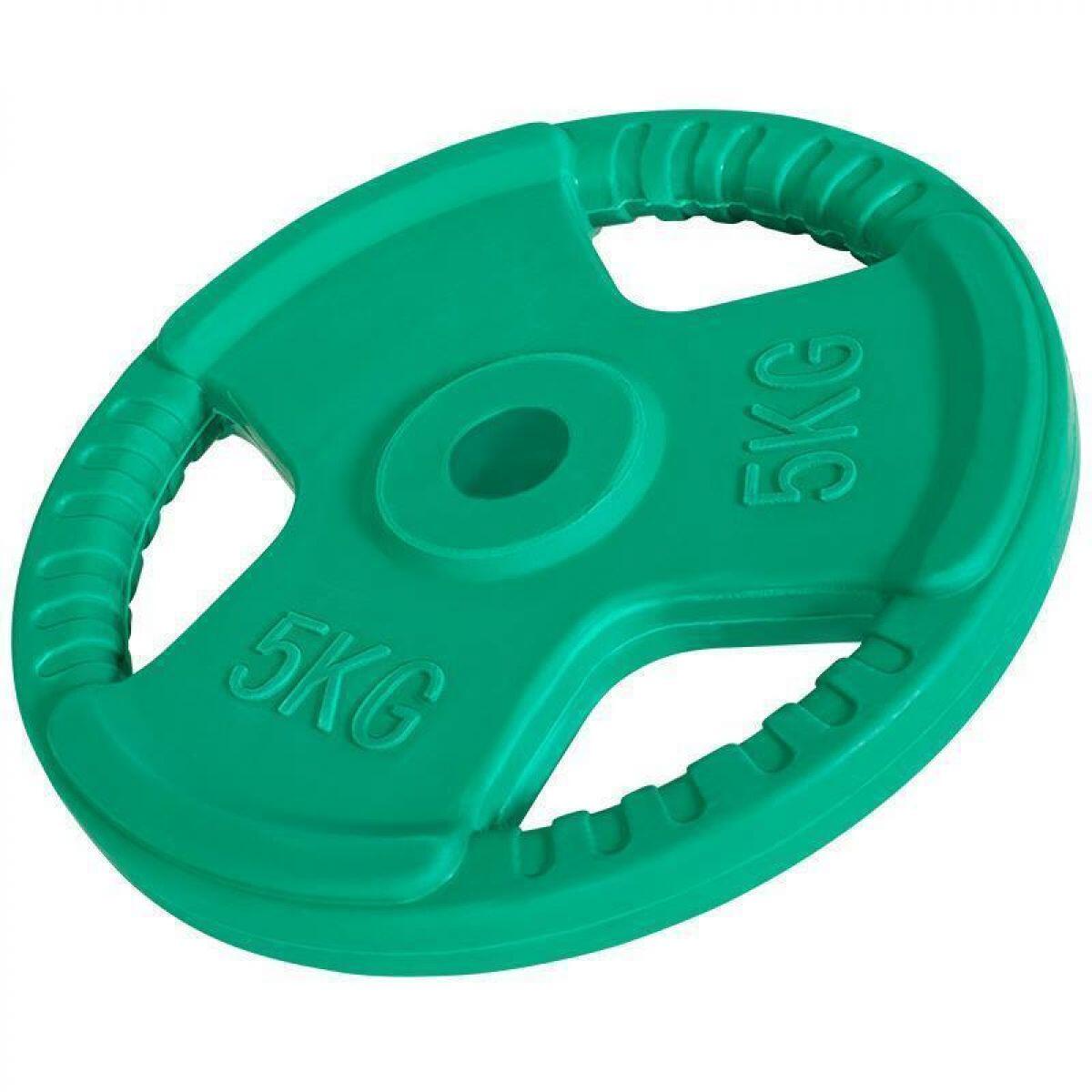 Universele Halterbank Wit Met 100 kg Halterset Gripper Gietijzer (Rubber 7/7