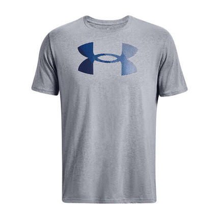 Heren T-shirt Under Armour Big Logo Fill steel