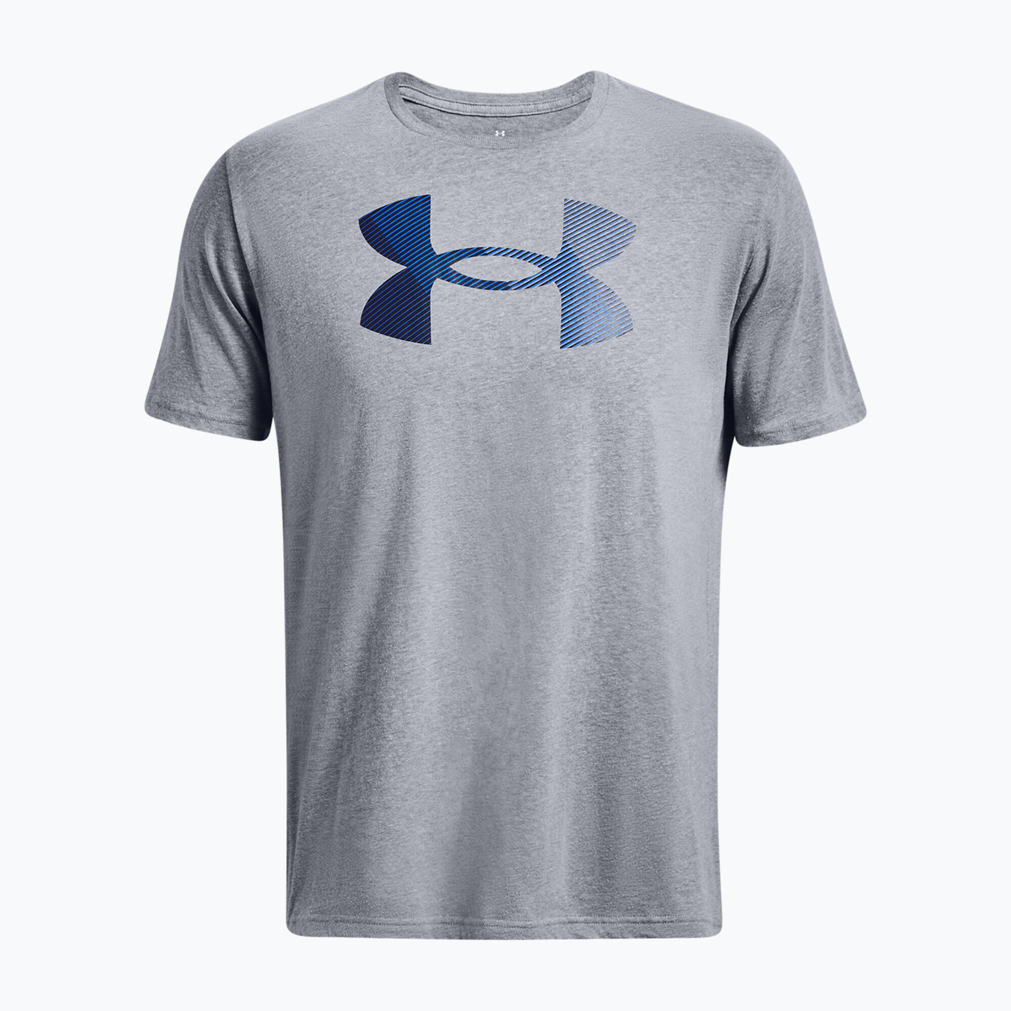 Heren T-shirt Under Armour Big Logo Fill steel 5/5