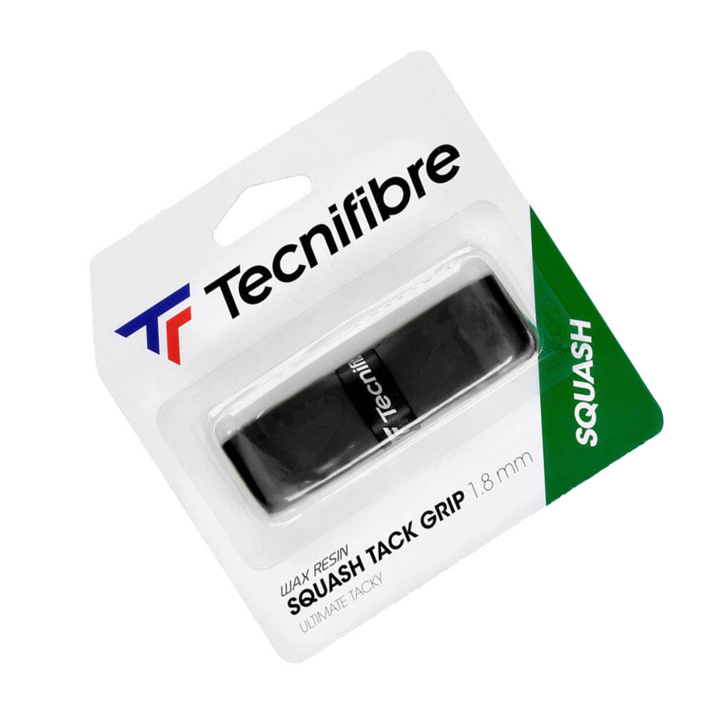 Tecnifibre Squash Tacky Grip Black 2/3