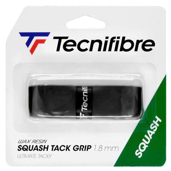 Tecnifibre Squash Tacky Grip Black 1/3