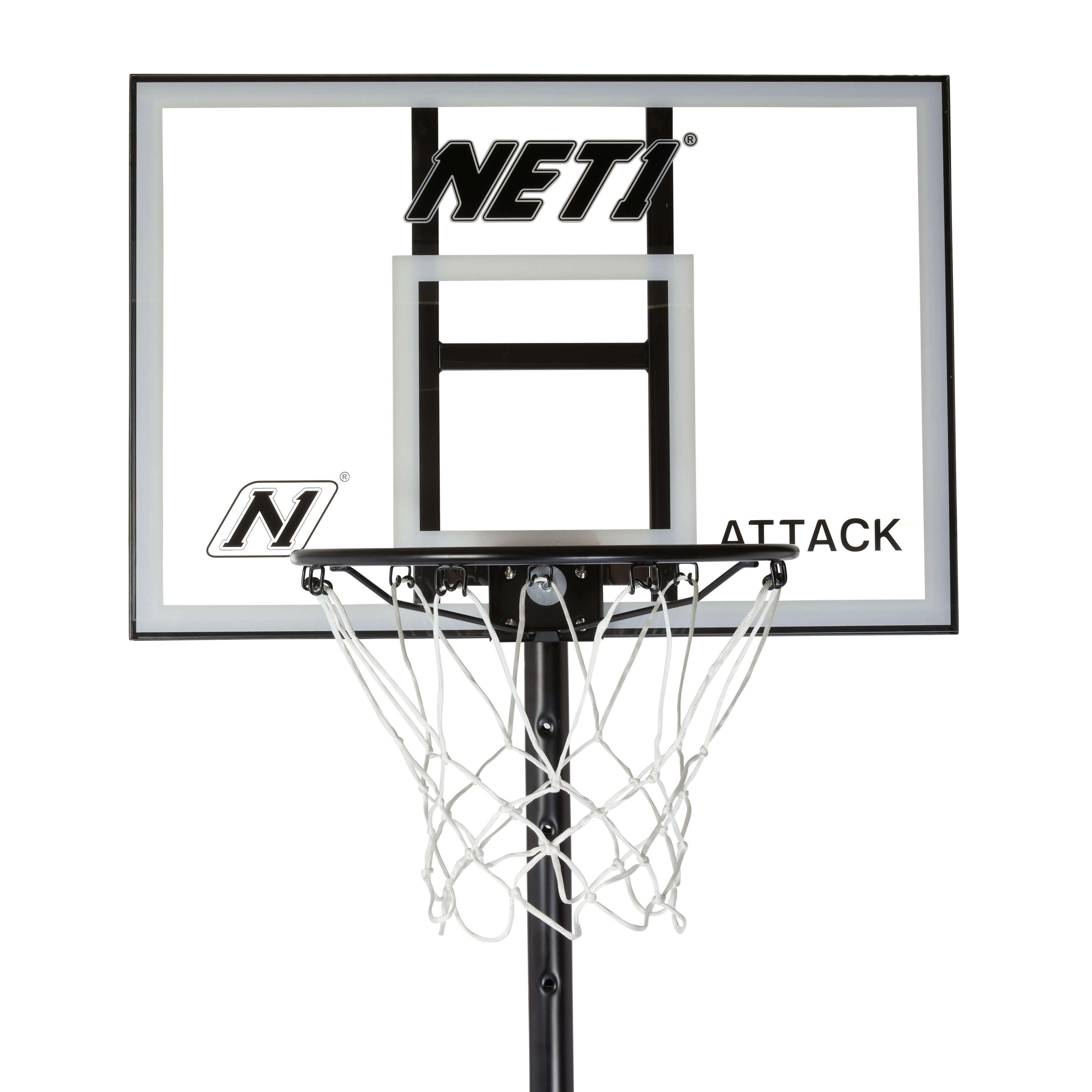 NET1 Attack Basketball Hoop - Youth 2/7
