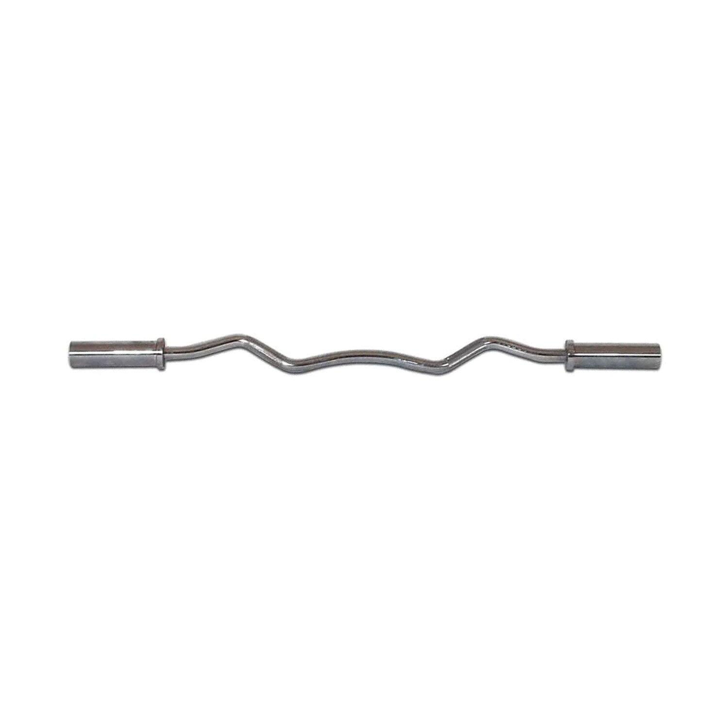 York Olympic EZ Curl Weight Lifting Bar YORK Decathlon