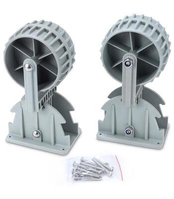 Afneembare lanceerwielen voor opblaasboten en boten tot 80 kg