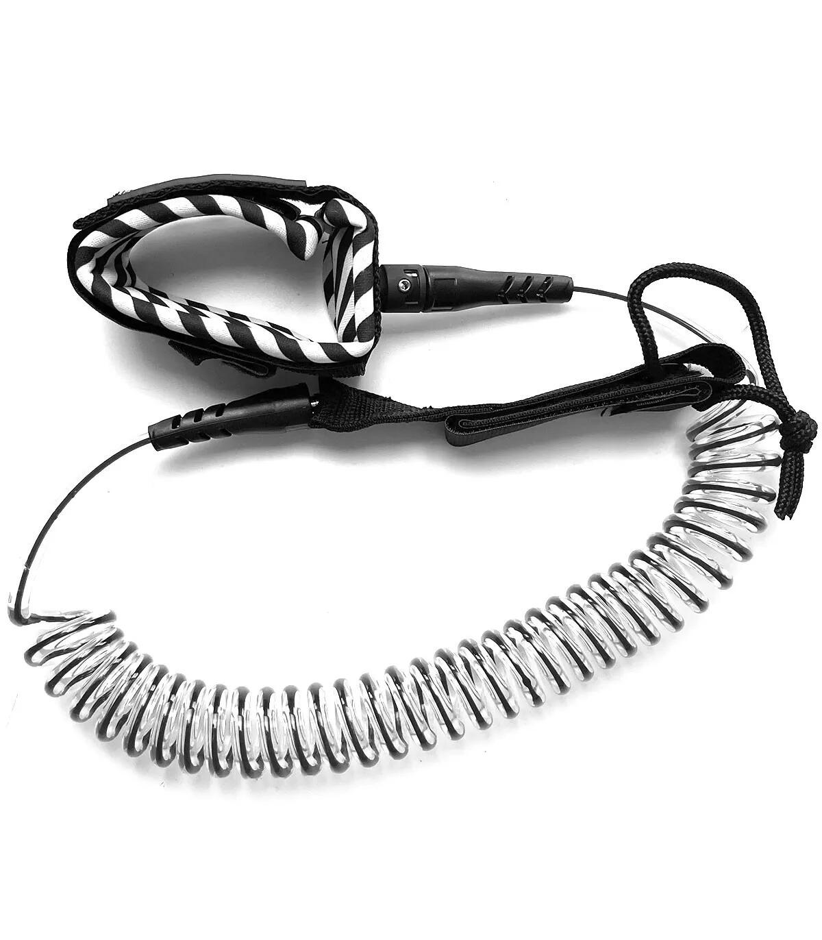 Correa De Seguridad Para Paddle Surf Y Bodyboard - Leash Ajustable De PU Y Neopreno - 61cm De Longitud - Varios Colores