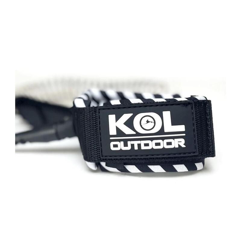 Pack de 10 Leash o correa de seguridad color Negro, para tablas de paddle surf.