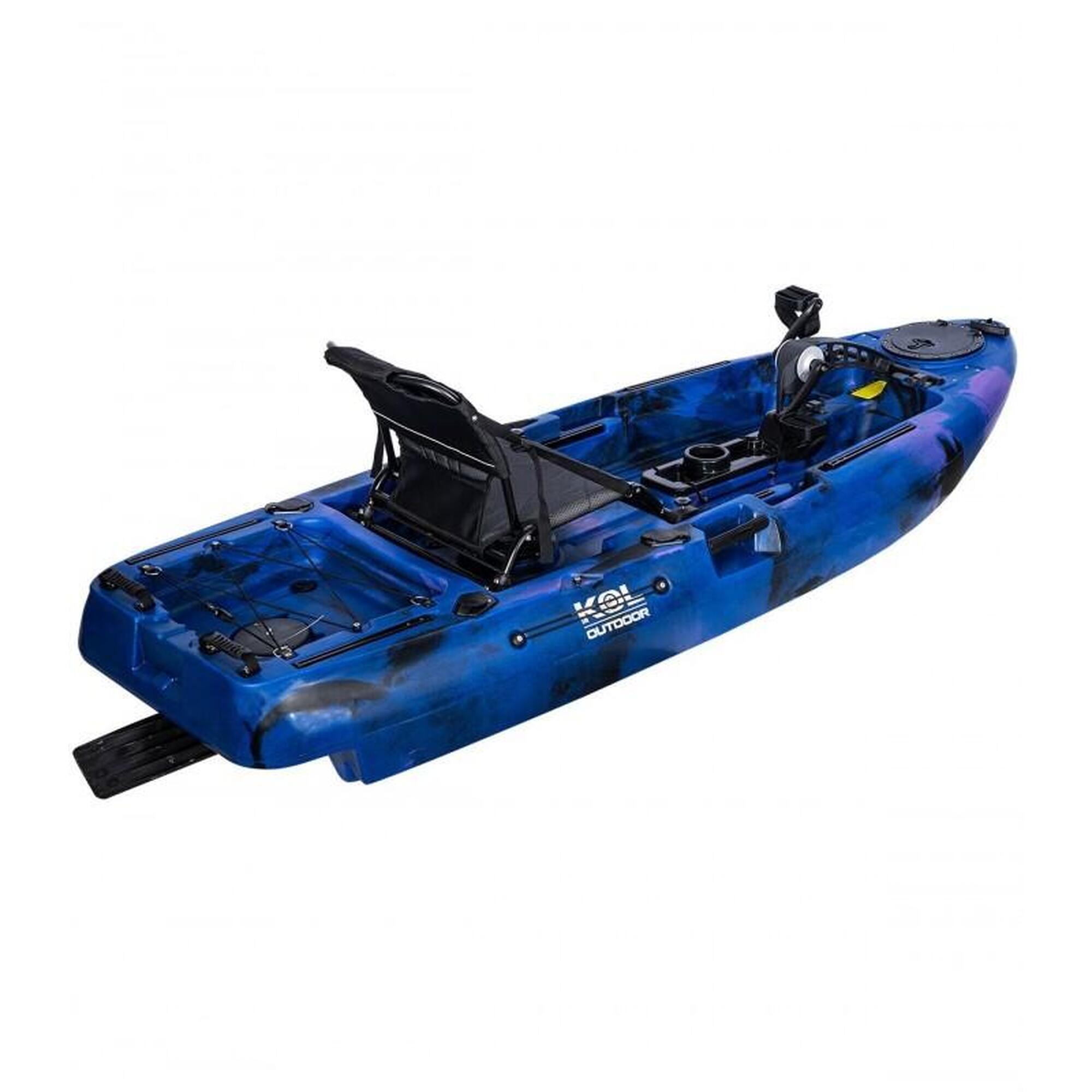 Kayak de pesca TARPON LITE con pedales de 2,49 mts. Azul Lila