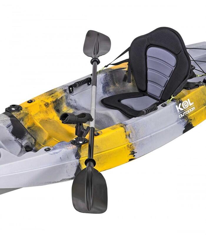 Caiaque de Pesca Arrow One P. 315x77cm, Amarelo Cinza. 4/4