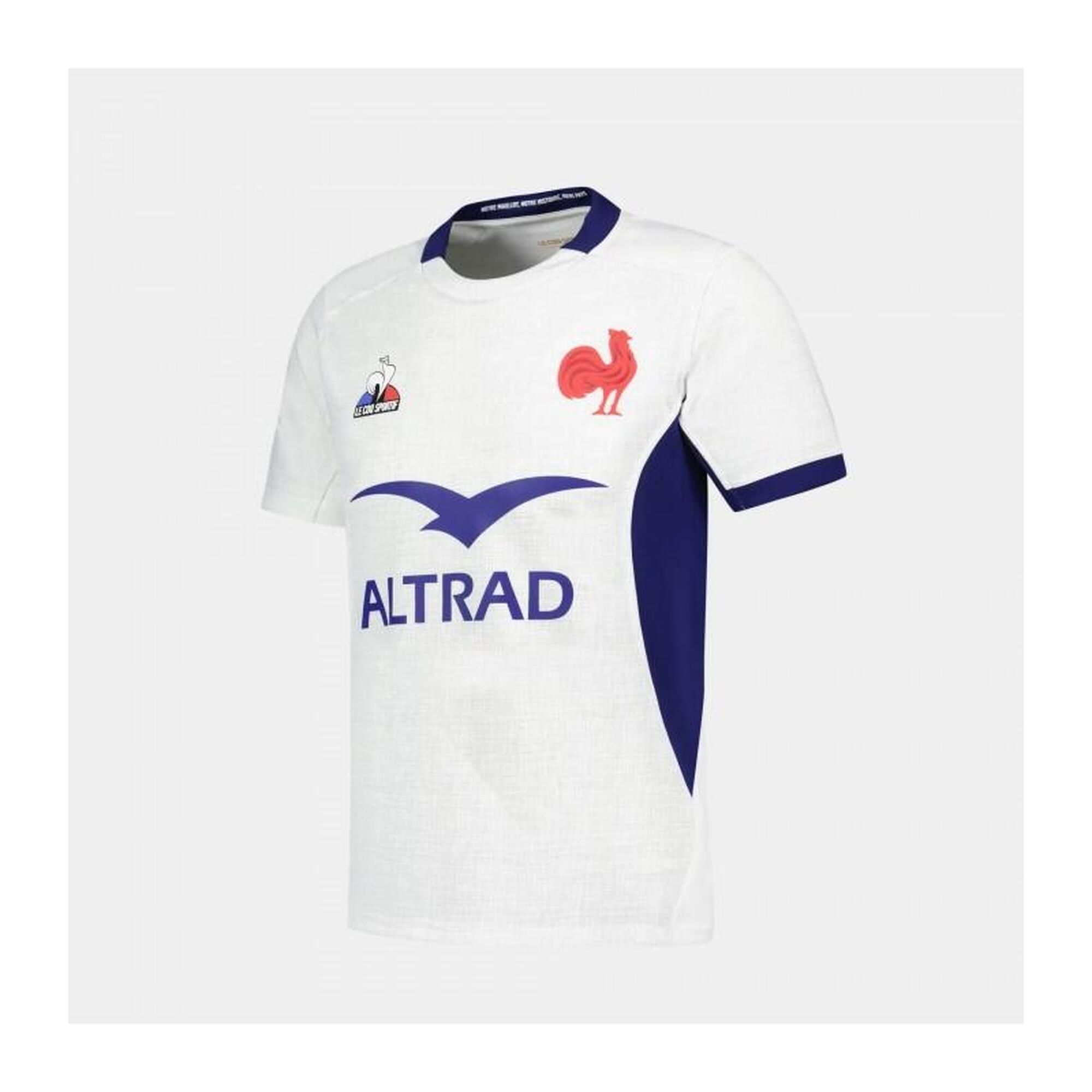 MAILLOT REPLICA EXTERIEUR (BLANC) XV DE FRANCE 2024 ADULTE - LE COQ SPORTIF