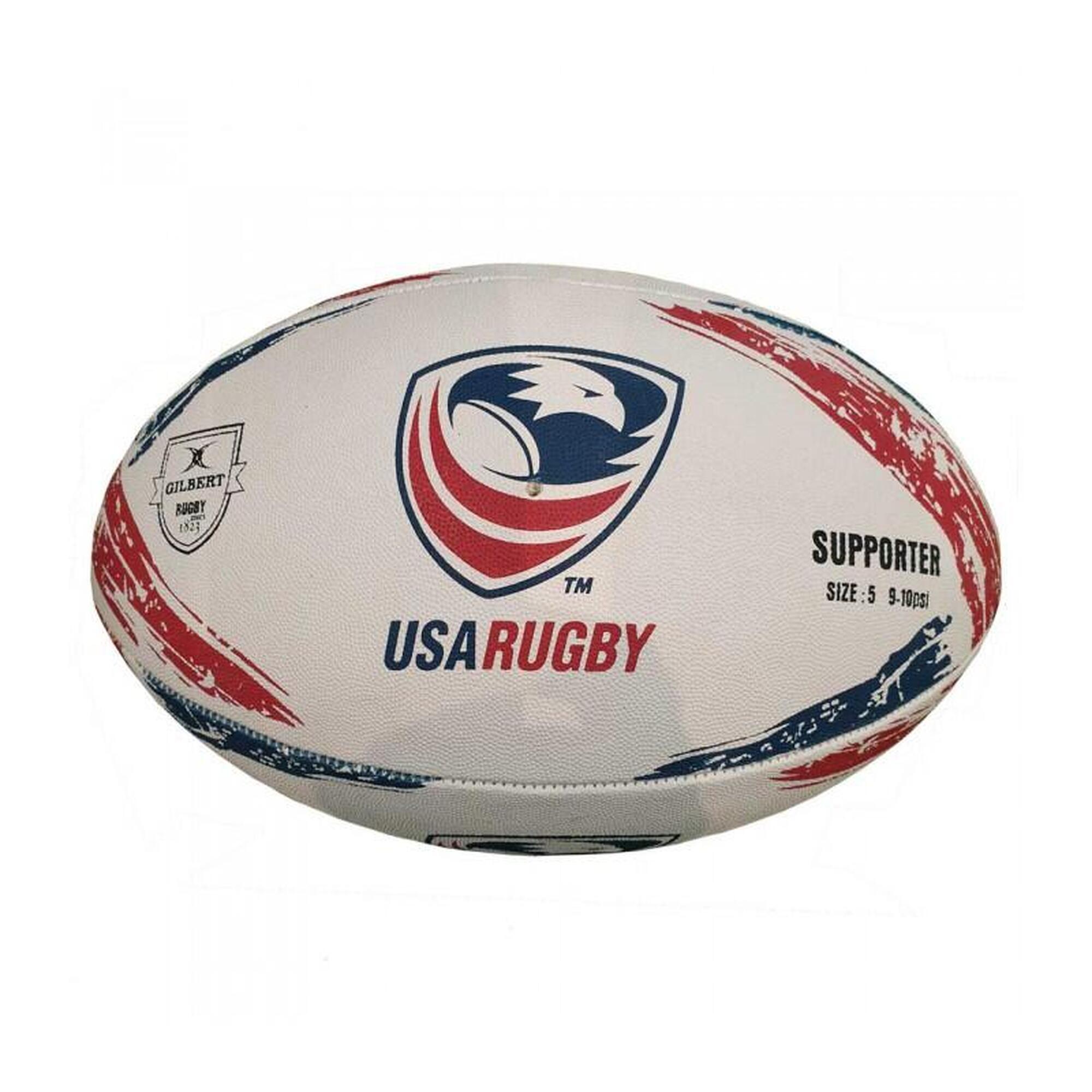 BALLON RUGBY USA - SUPPORTER - T5 - GILBERT